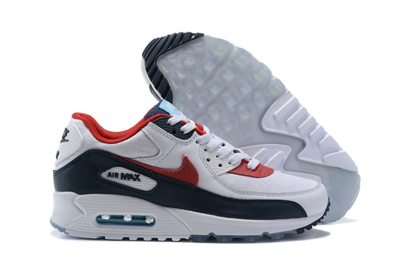 Air Max 90 White team Red