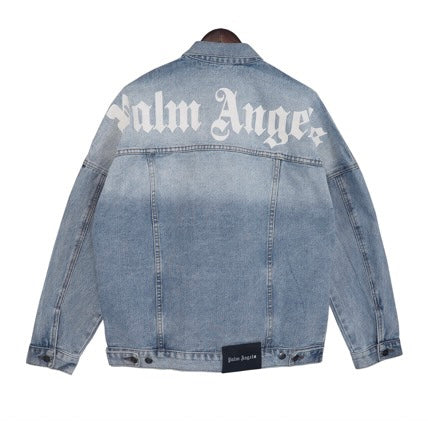 Palm Angels Track Denim Jacket