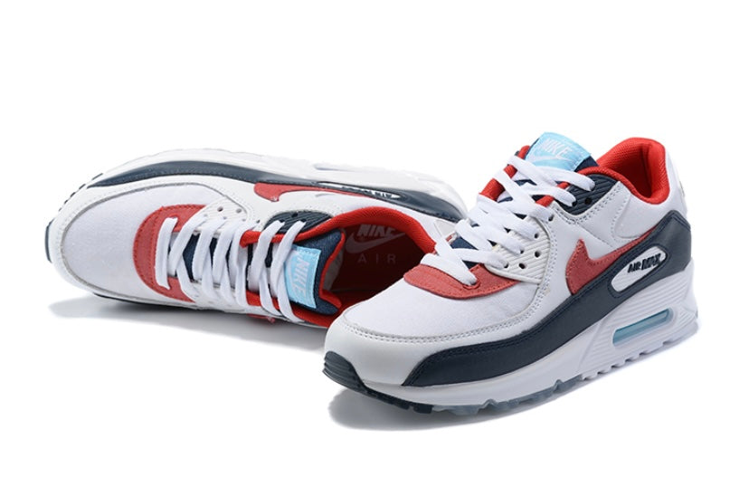 Air Max 90 White team Red