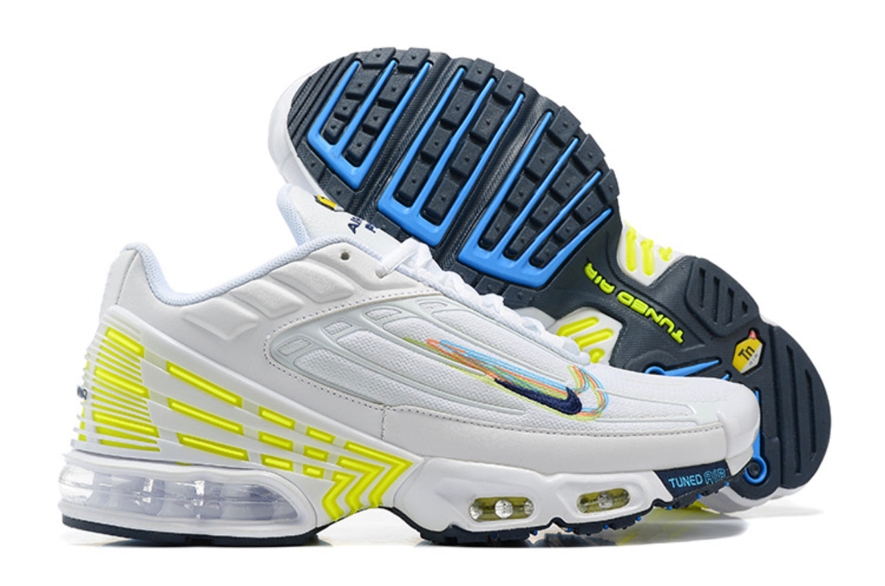 Air Plus TN3 White-Blackened Blue-Volt
