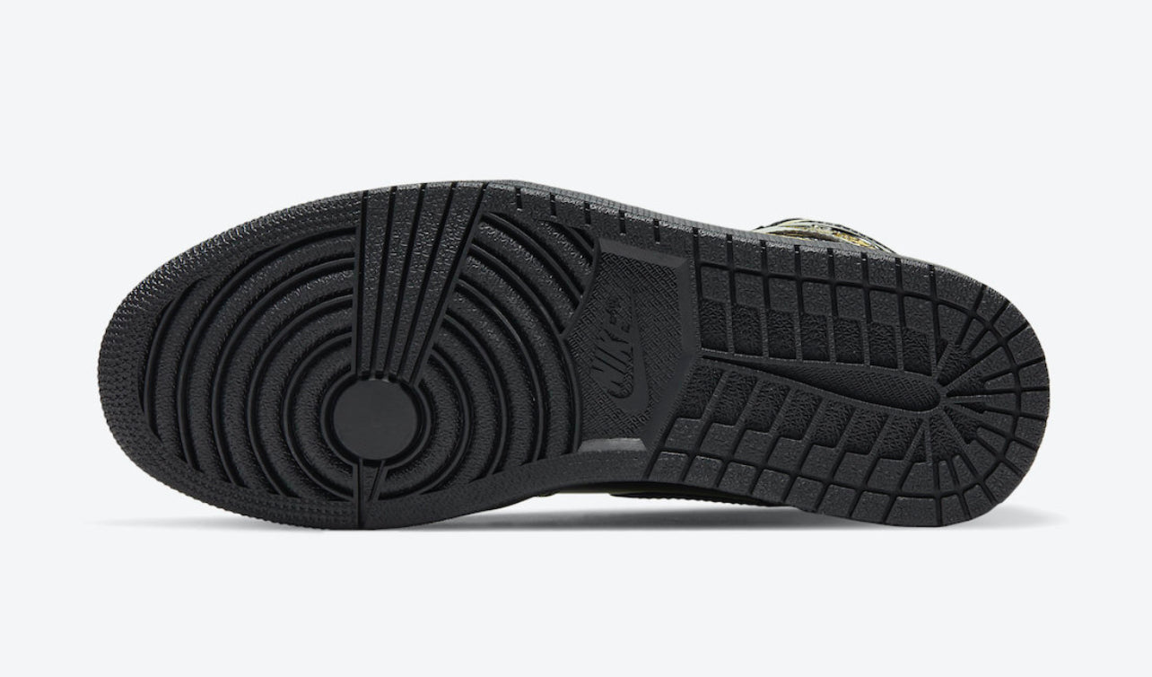 Air Jordan 1 Black-Gold