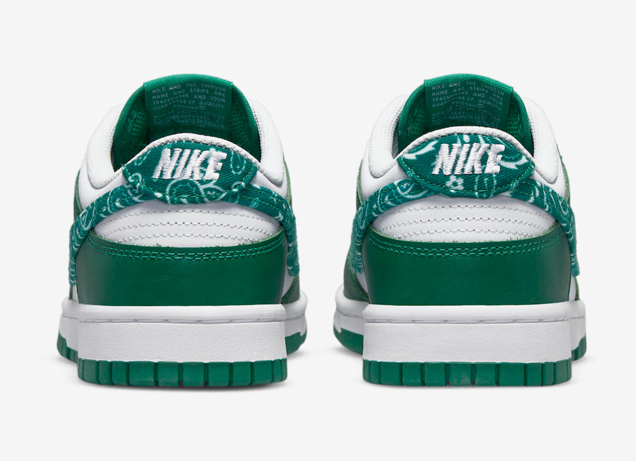 Dunk Low Green Paisley