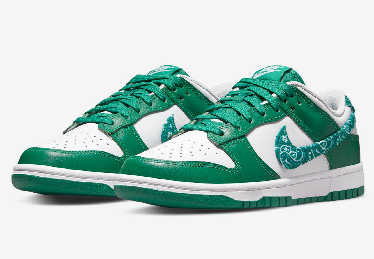 Dunk Low Green Paisley
