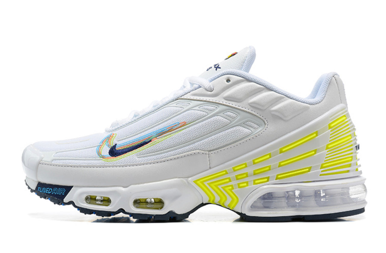 Air Plus TN3 White-Blackened Blue-Volt