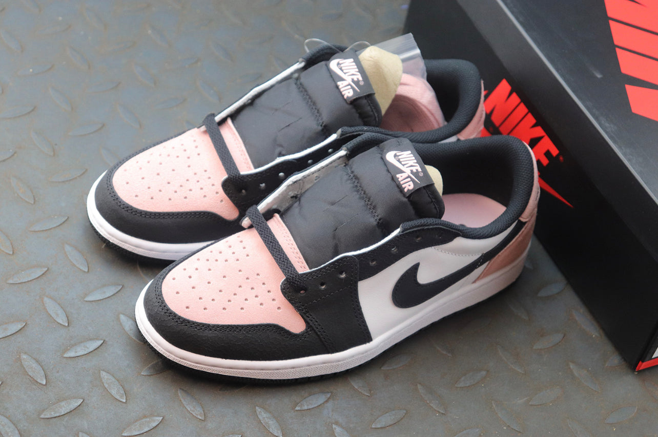 Air Jordan 1 Retro Low Black-Pink
