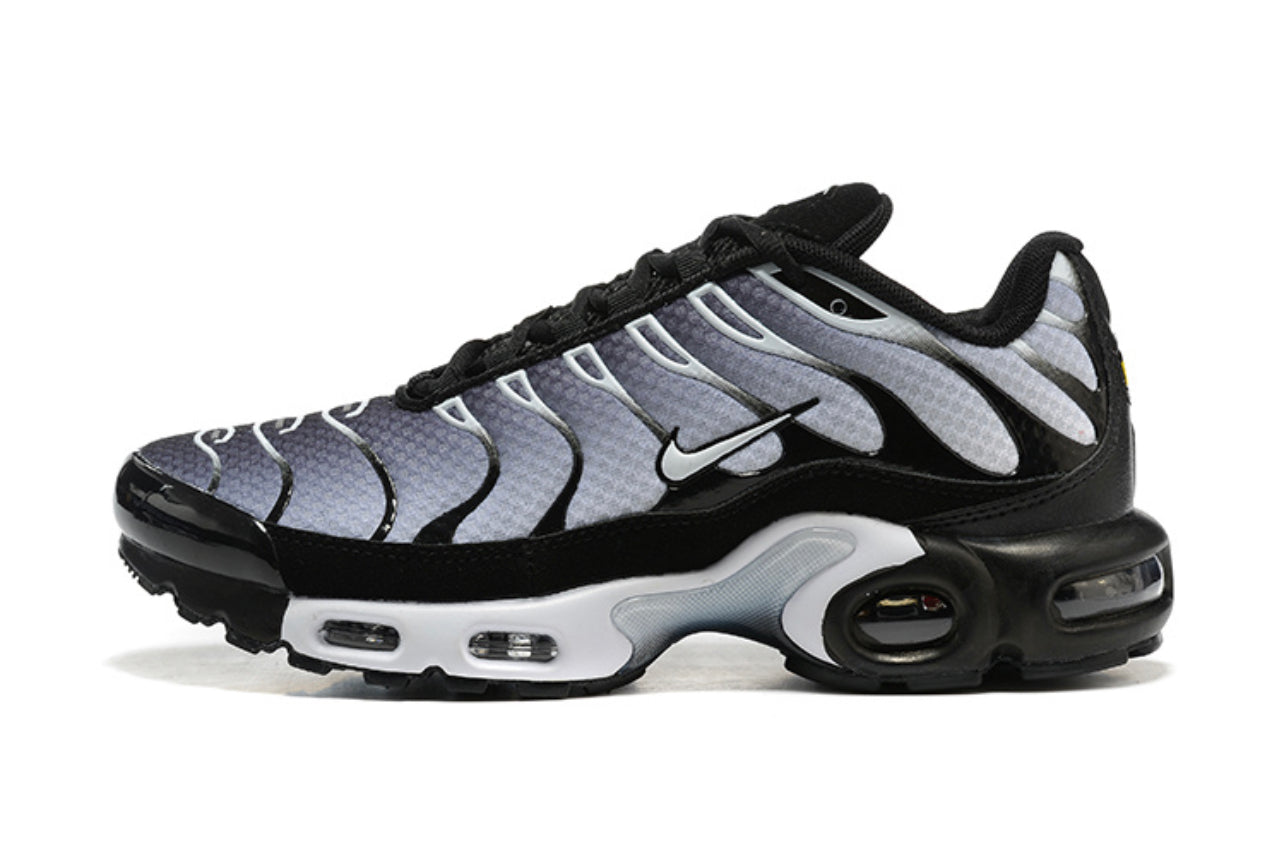 Air Plus TN Black-White-Metallic Silver
