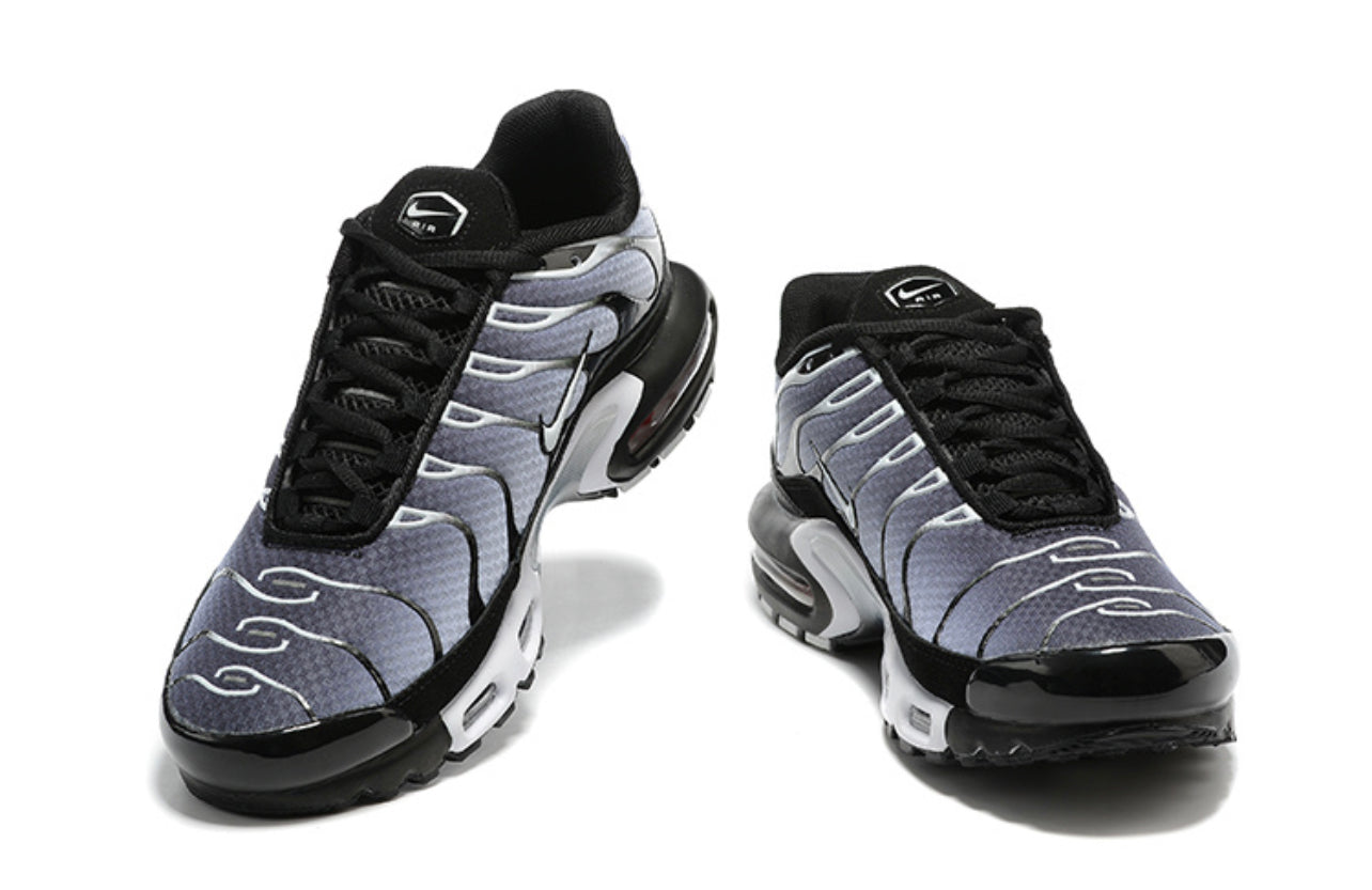 Air Plus TN Black-White-Metallic Silver