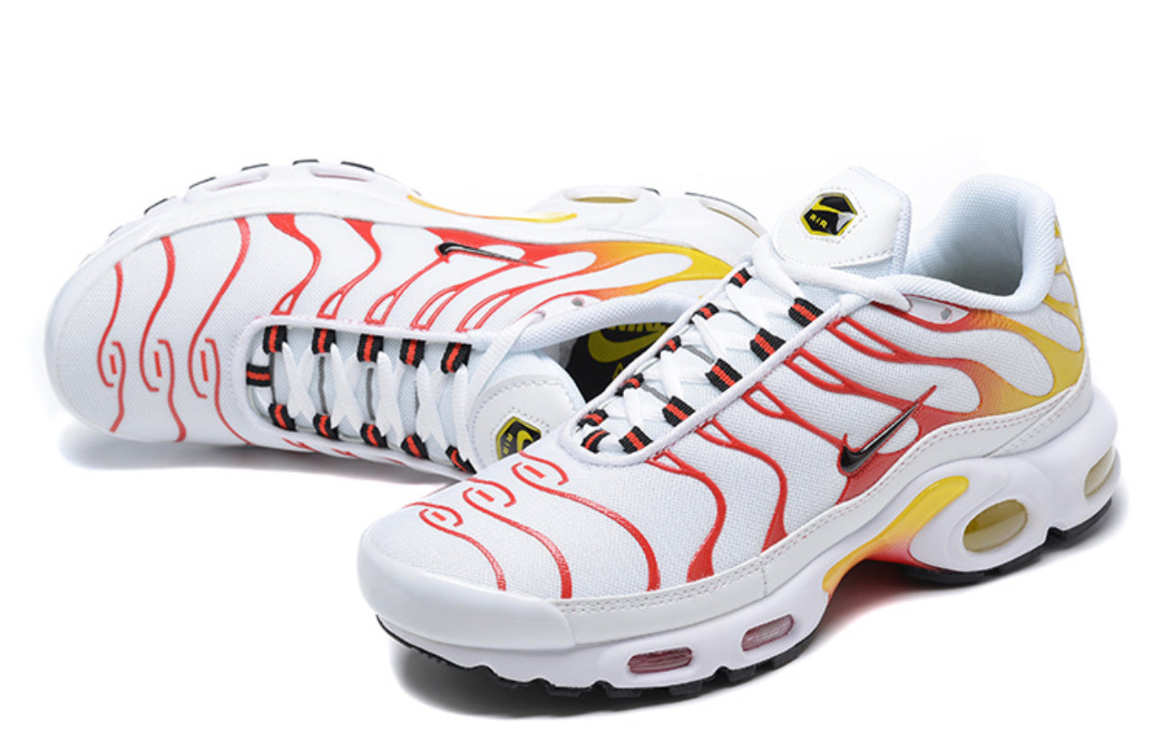 Air Plus TN White-Black-University Gold