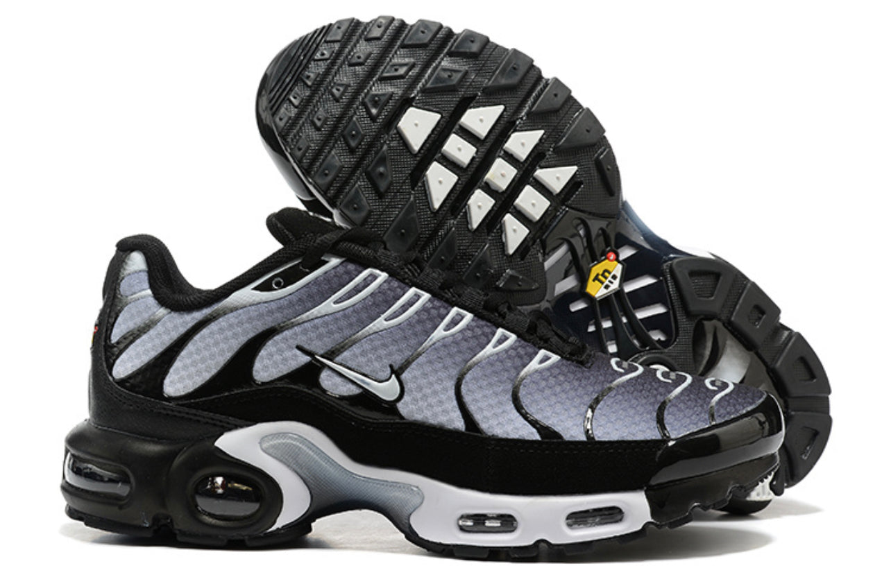 Air Plus TN Black-White-Metallic Silver