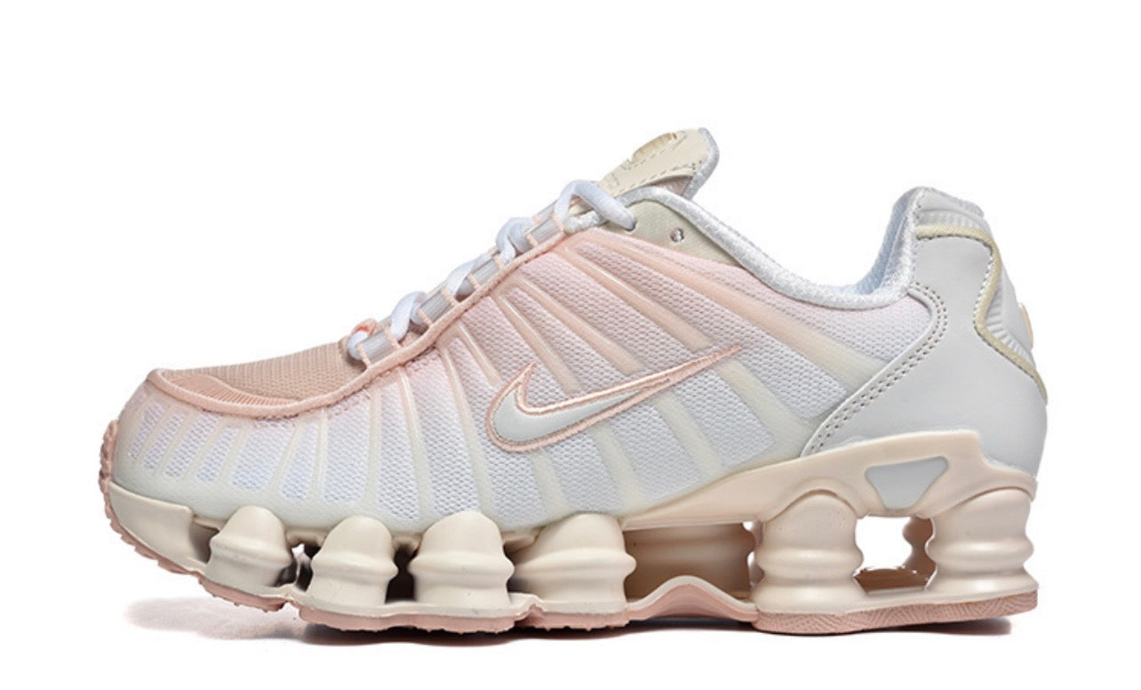 Air Shox TL White-Light Pink