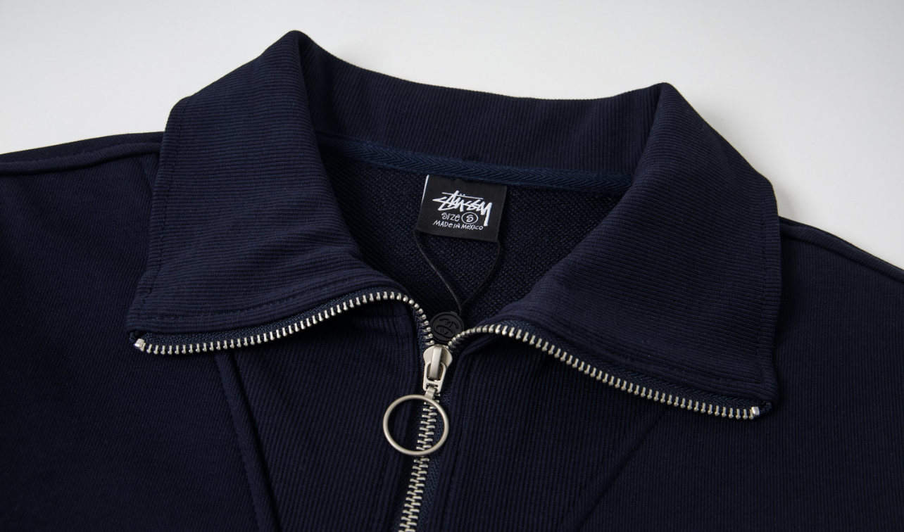 Stűssy half-zip pullover sweatshirt