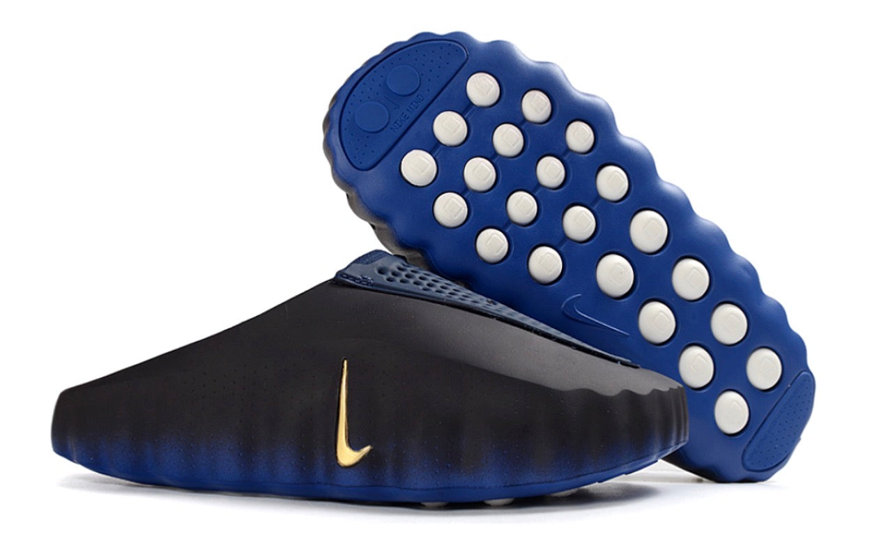 Slippers Mind 001 Black-Blue Gold