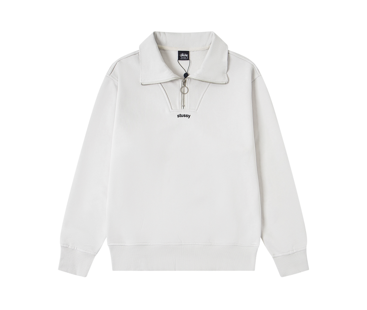 Stűssy half-zip pullover sweatshirt