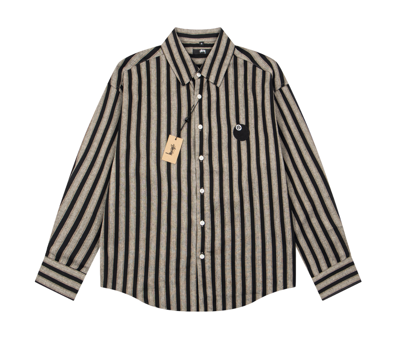 Stűssy long-sleeve button-up shirt