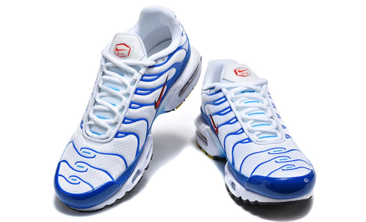 Air Plus TN White-Team Orange-Signal Blue - OLD ROYAL
