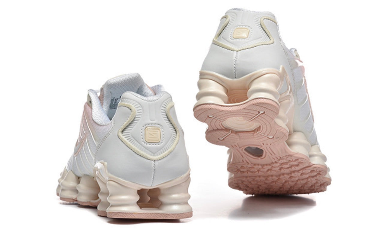 Air Shox TL White-Light Pink