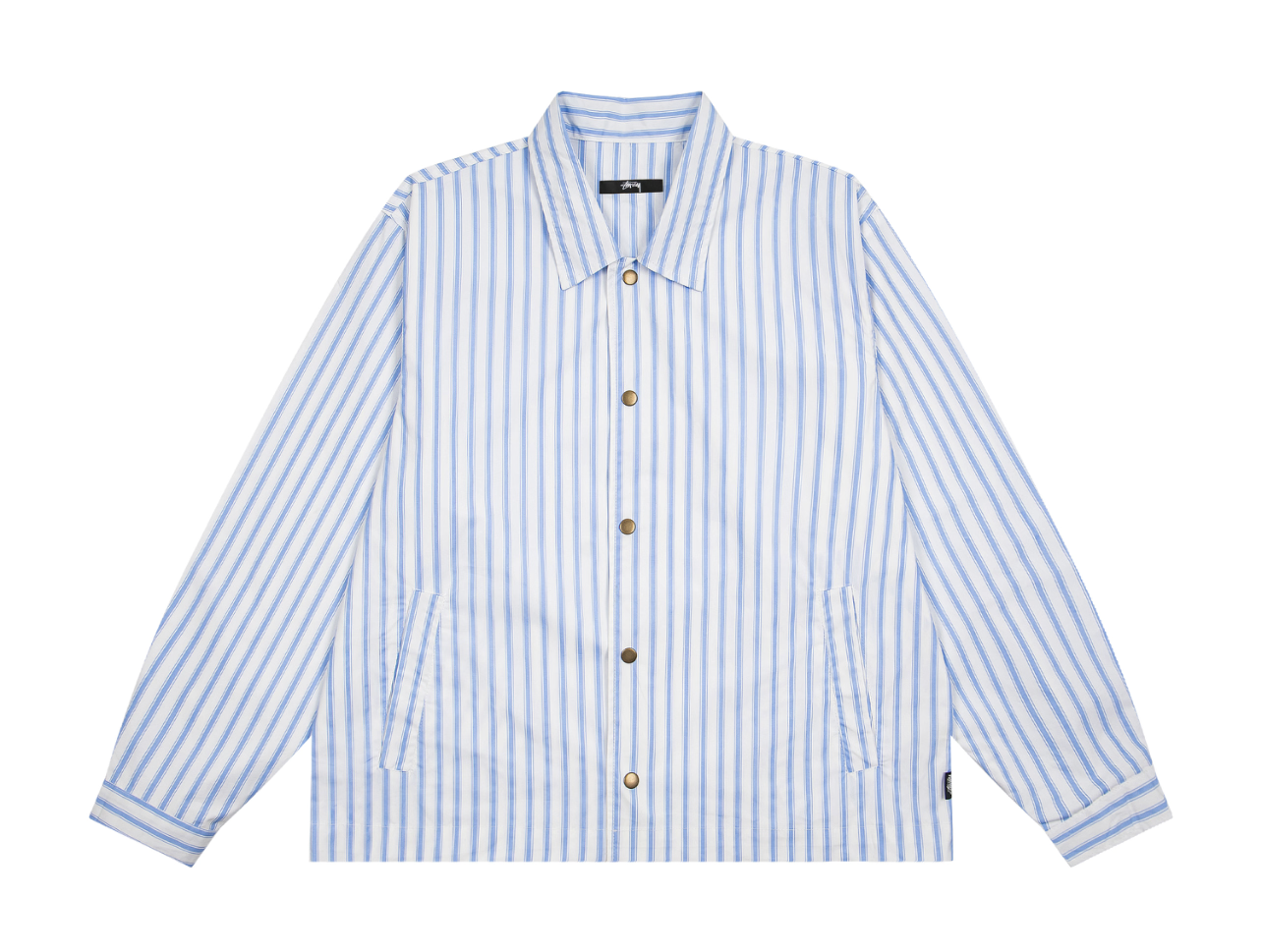 Stűssy long-sleeve button-up shirt