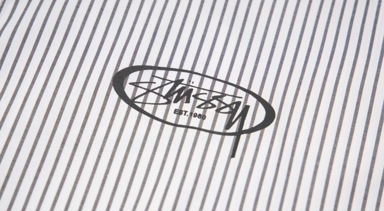 Stűssy long-sleeve button-up shirt