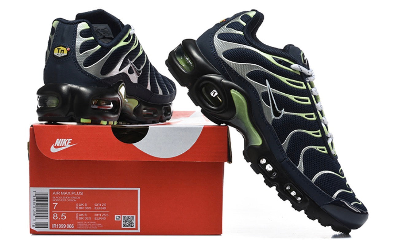 Air Plus TN Black-Green Lime