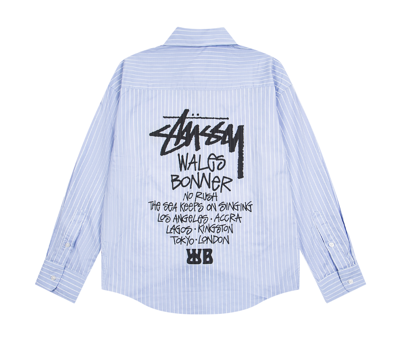 Stűssy long-sleeve button-up shirt