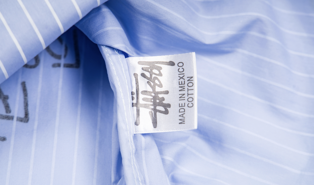 Stűssy long-sleeve button-up shirt