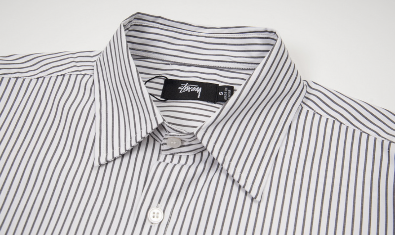 Stűssy long-sleeve button-up shirt