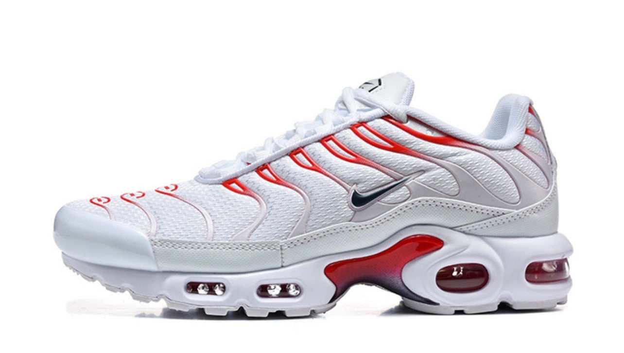 Air Plus TN Pure Platinum-Midnight Navy-University Red - GULL