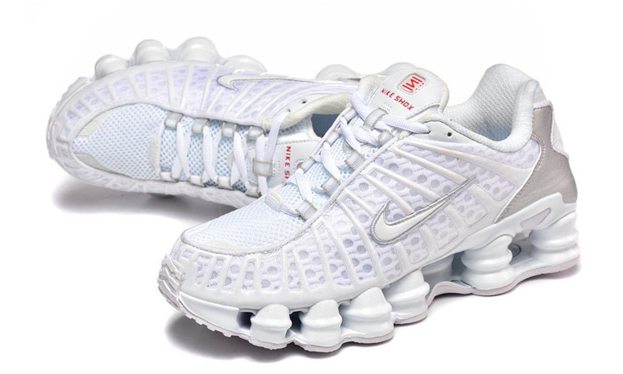 Air Shox TL White-Silver