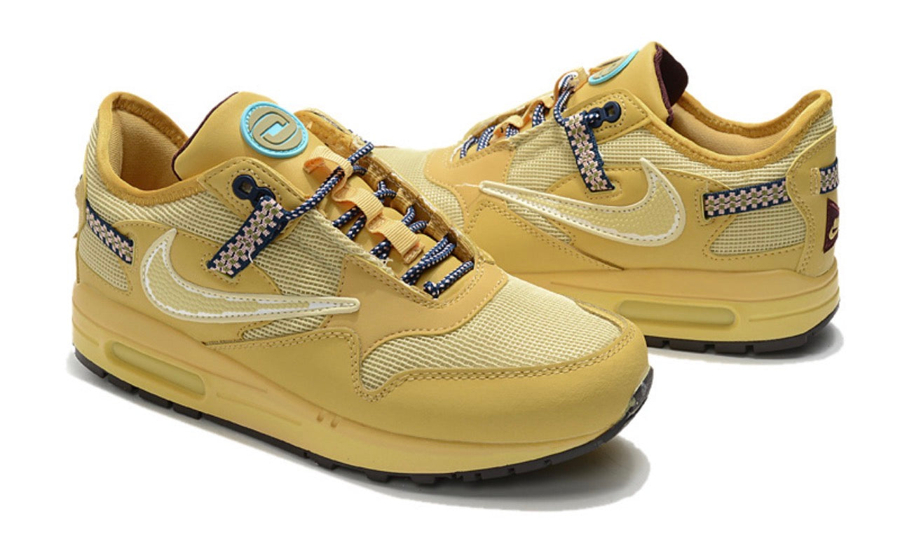 Travis Scott x Nike Air Max 1 Saturn Gold