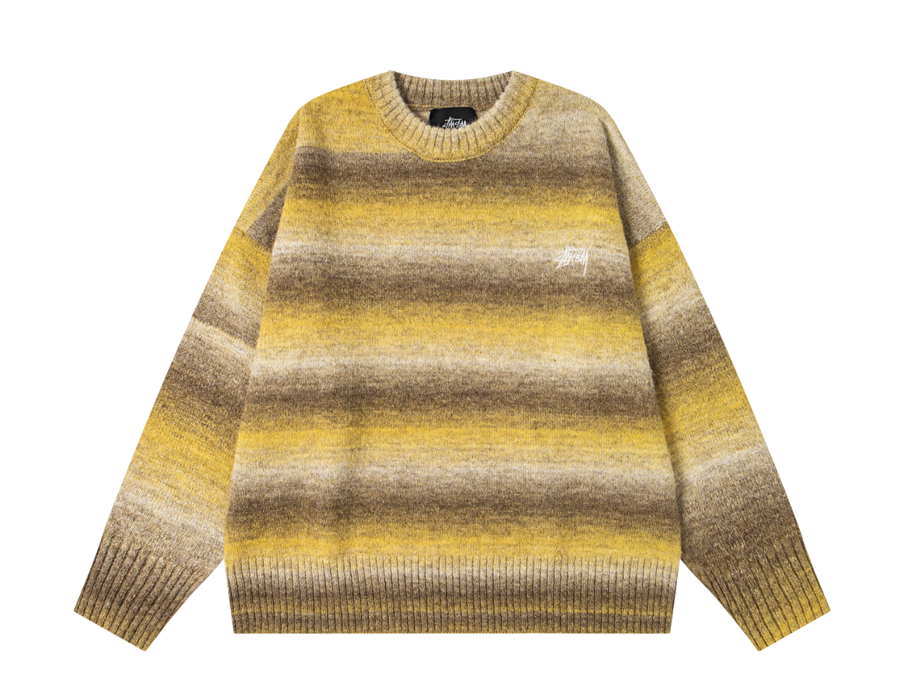 Stűssy Gradient Stripe Knit Sweater