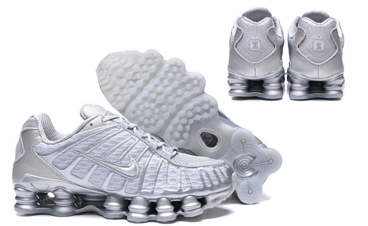 Air Shox TL White-Grey