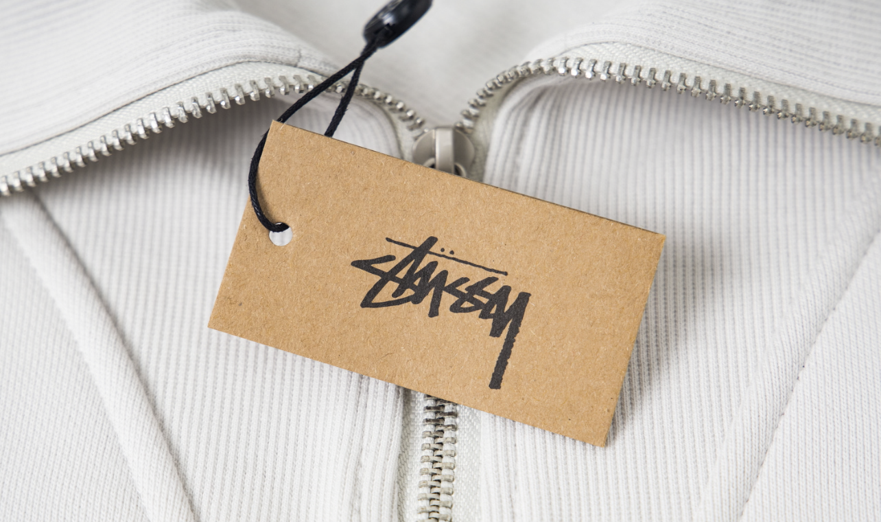 Stűssy half-zip pullover sweatshirt