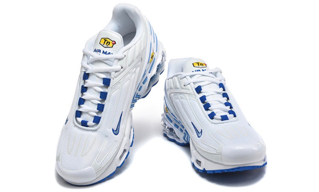 Air Plus TN3 White-Mean Blue
