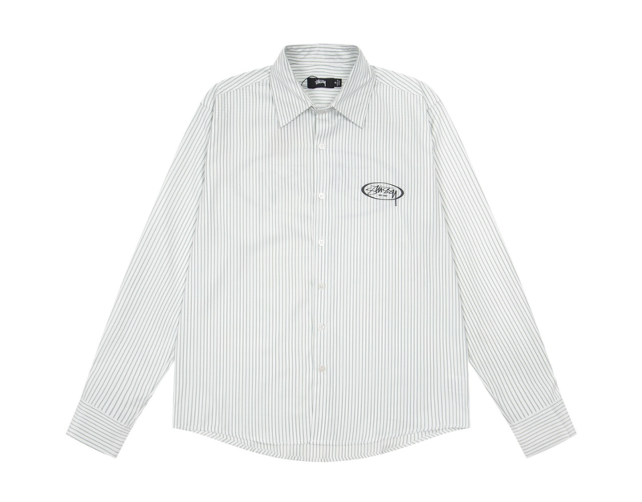 Stűssy long-sleeve button-up shirt