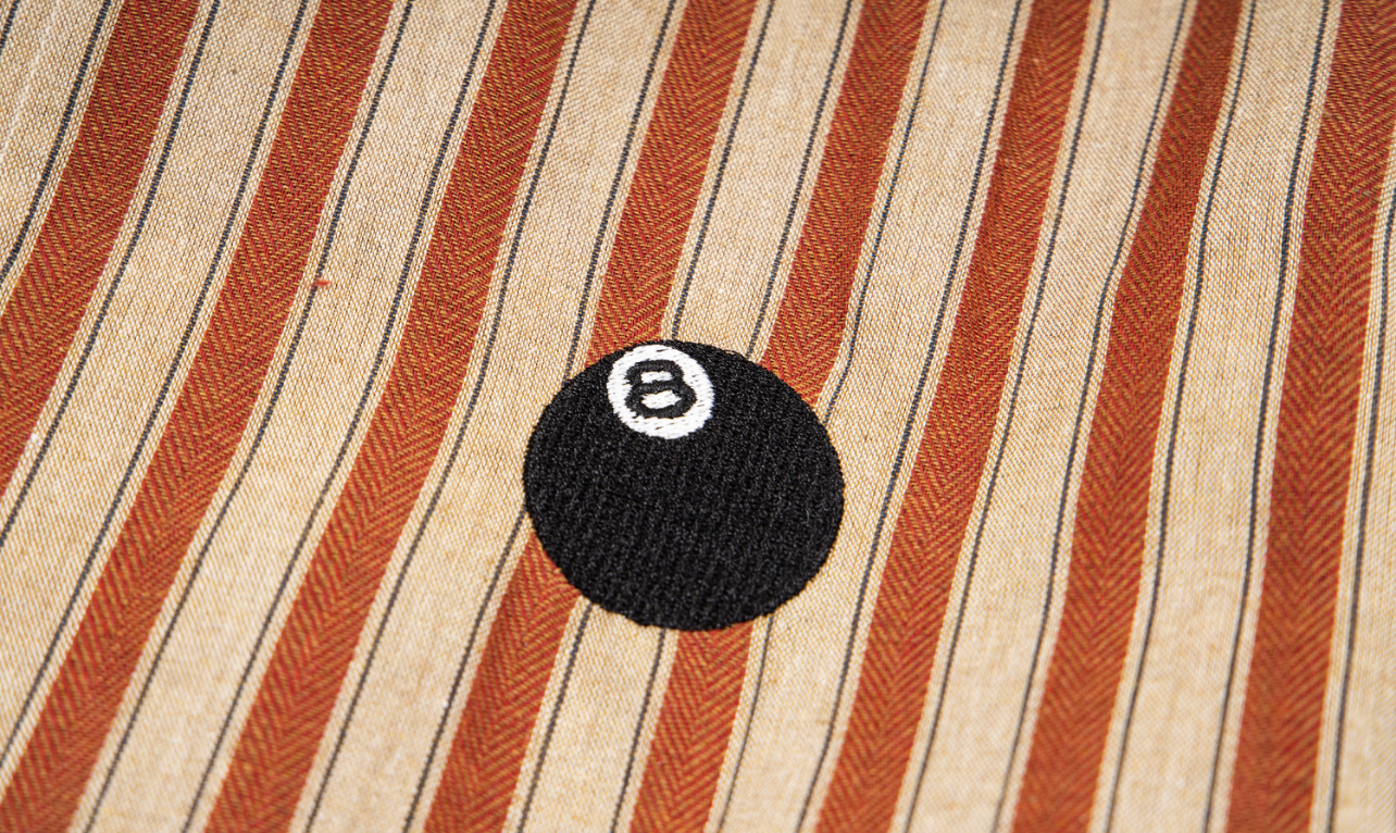Stűssy long-sleeve button-up shirt
