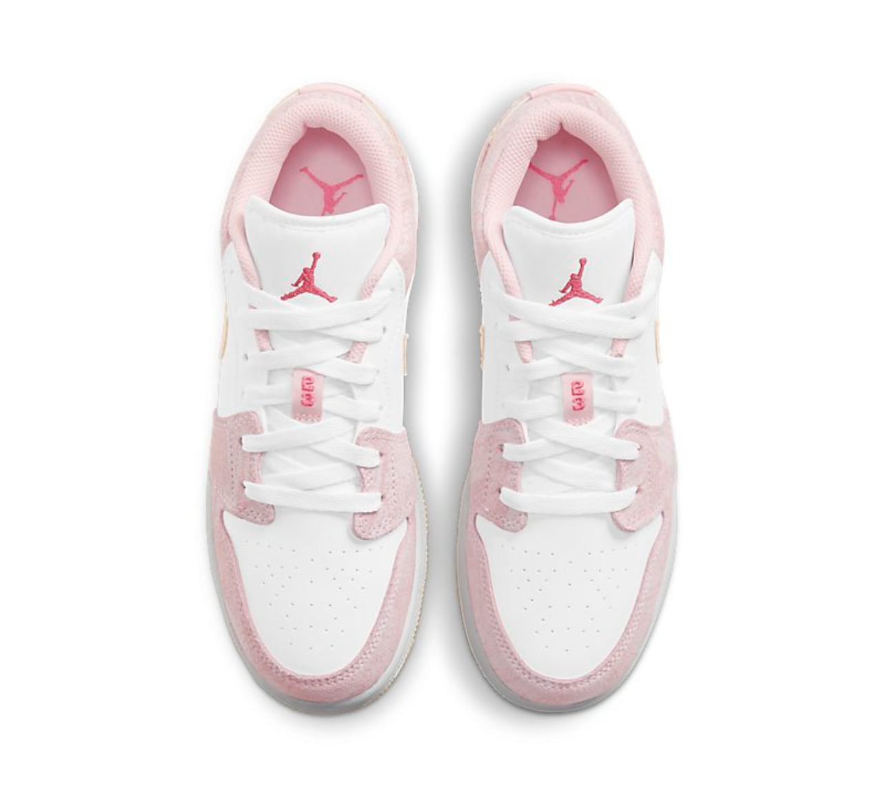 Air Jordan 1 Low Paint Drip-Strawberry Ice Cream