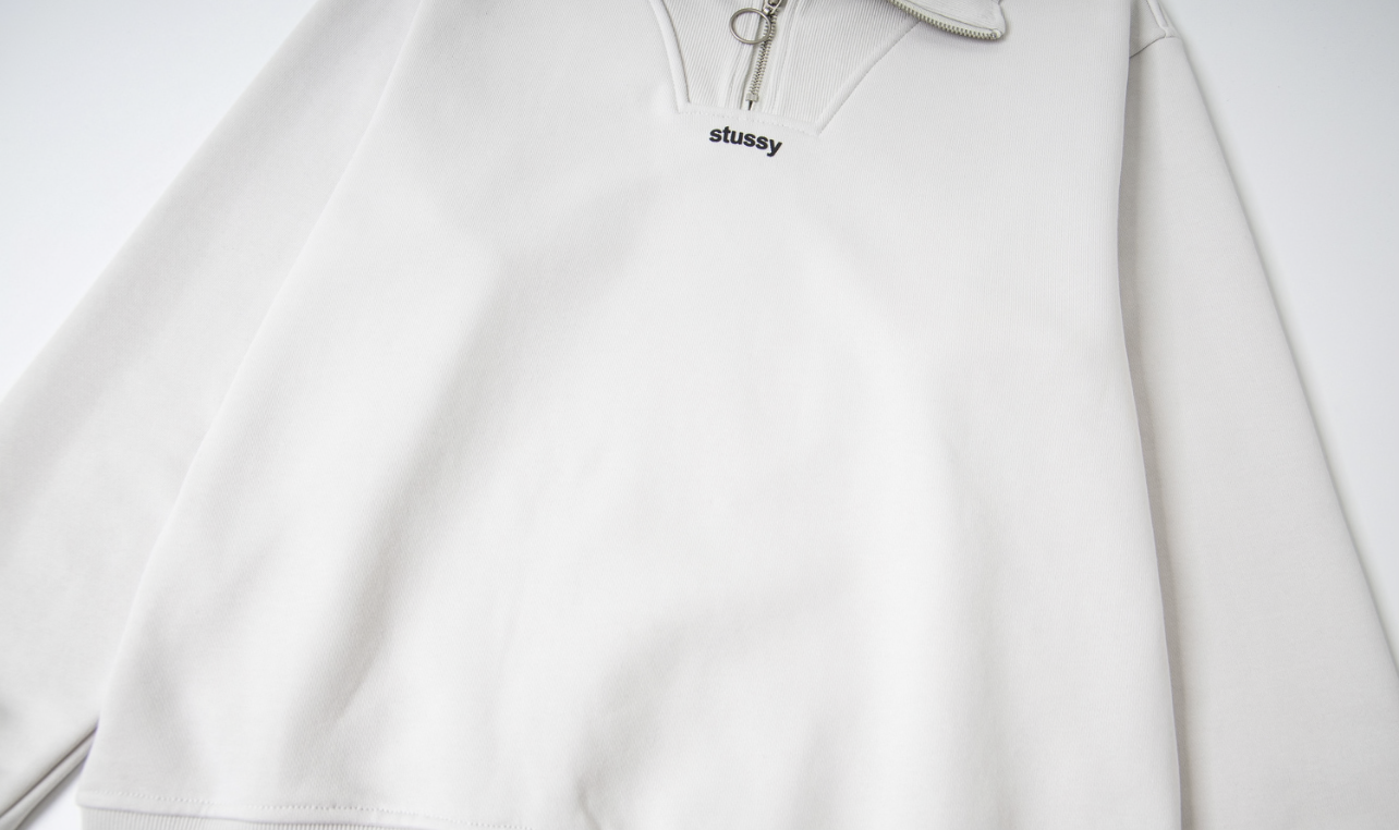 Stűssy half-zip pullover sweatshirt