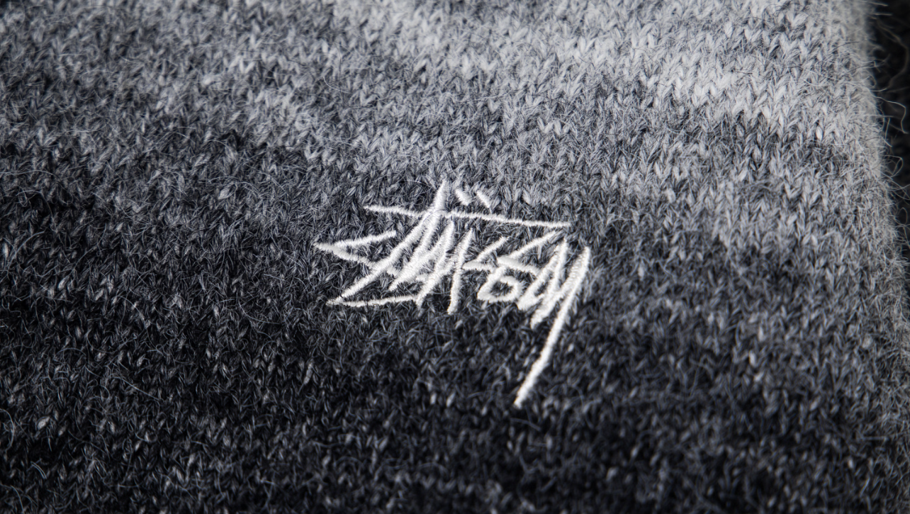 Stűssy Gradient Stripe Knit Sweater