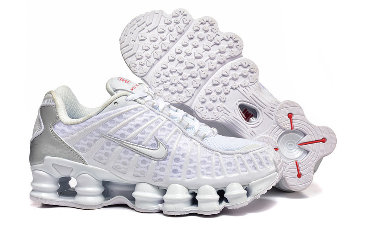 Air Shox TL White-Silver