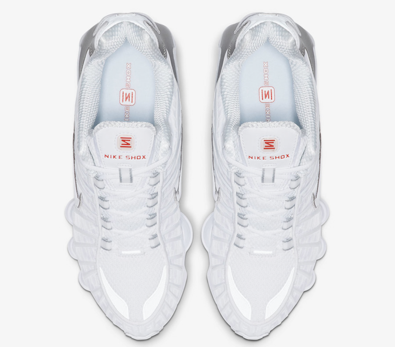 Air Shox TL White-Light Grey