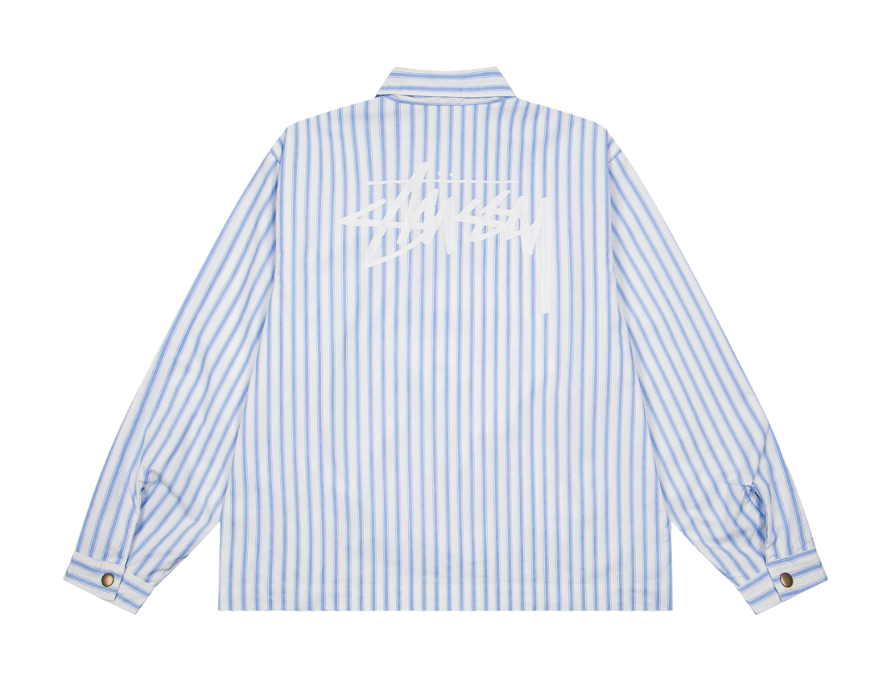 Stűssy long-sleeve button-up shirt