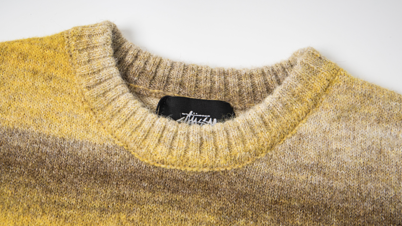 Stűssy Gradient Stripe Knit Sweater