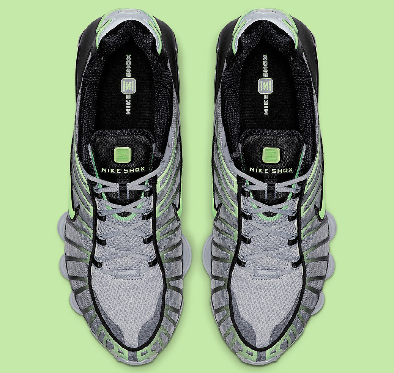 Air Shox TL Grey-Lime