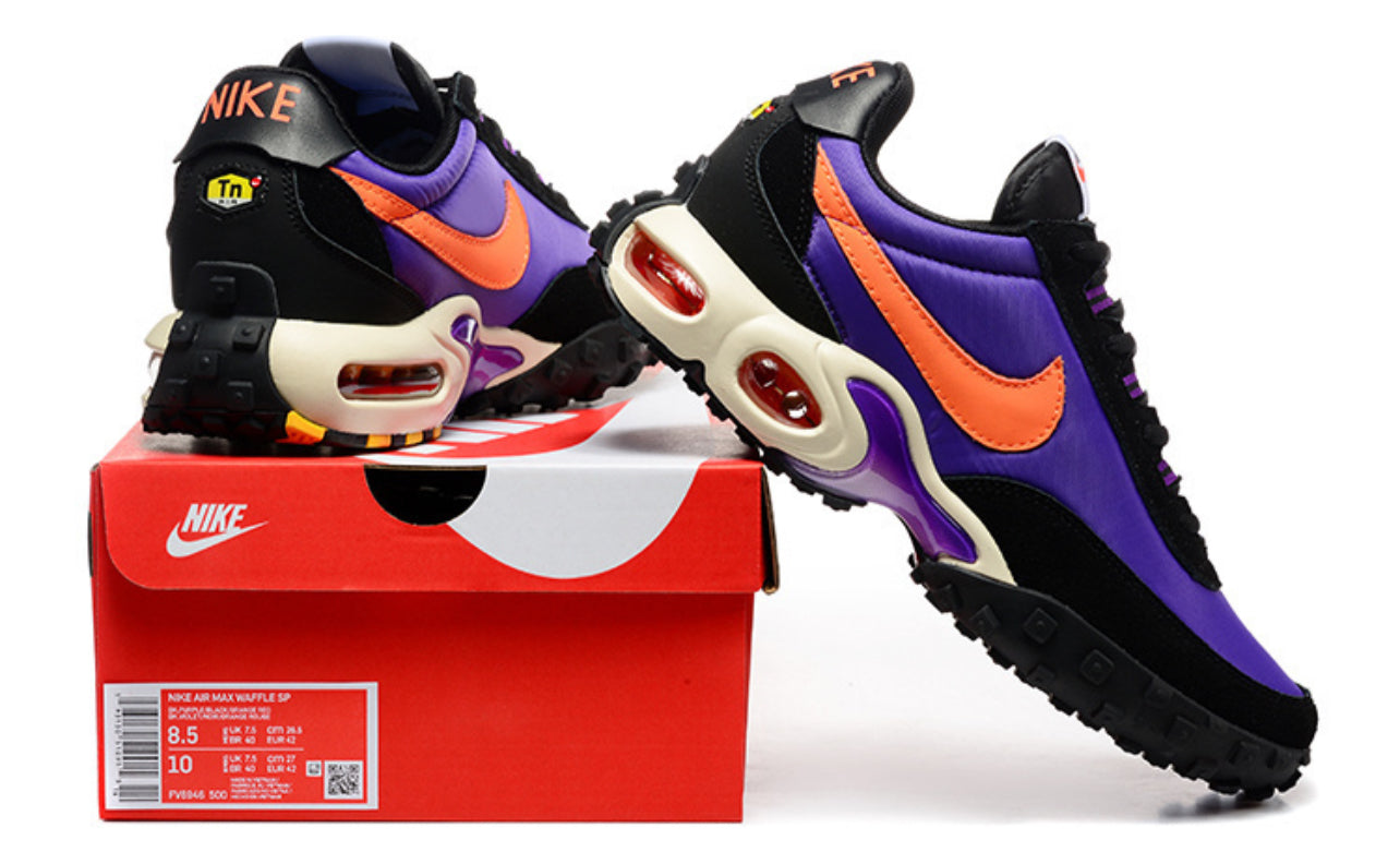 Air Max Waffle Purple-Black