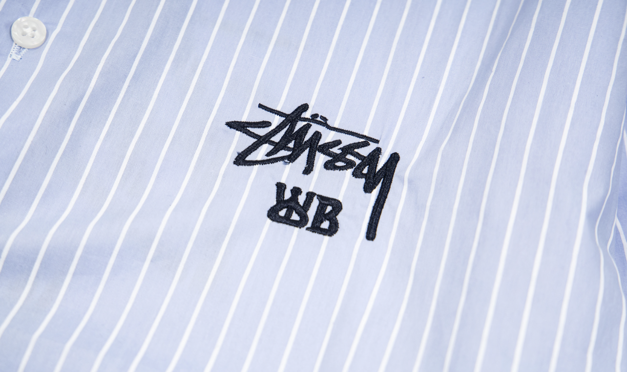 Stűssy long-sleeve button-up shirt