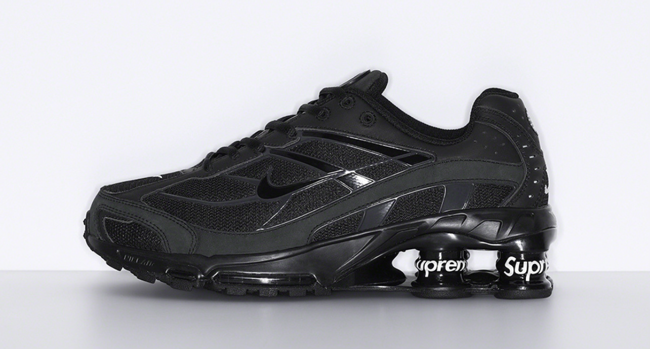 Supreme x Shox Ride 2 Triple Black