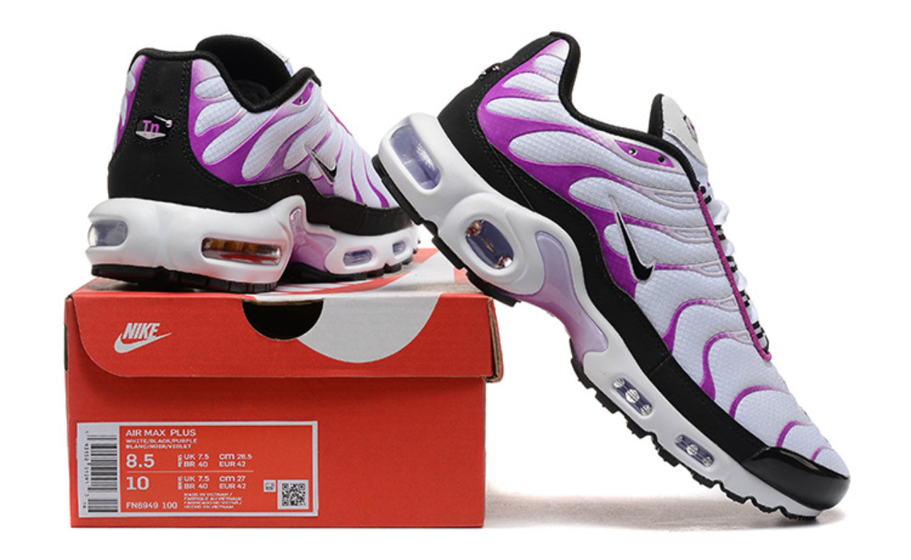 Air Plus TN White-Black-Purple