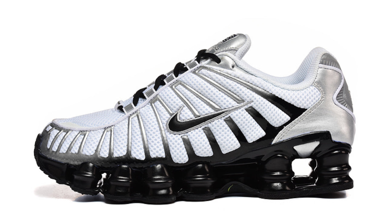 Air Shox TL White-Silver