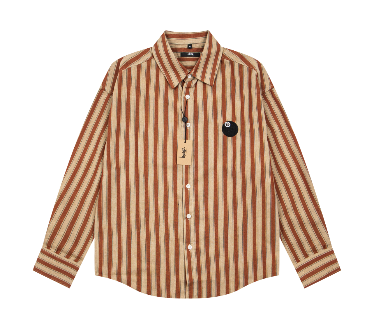 Stűssy long-sleeve button-up shirt