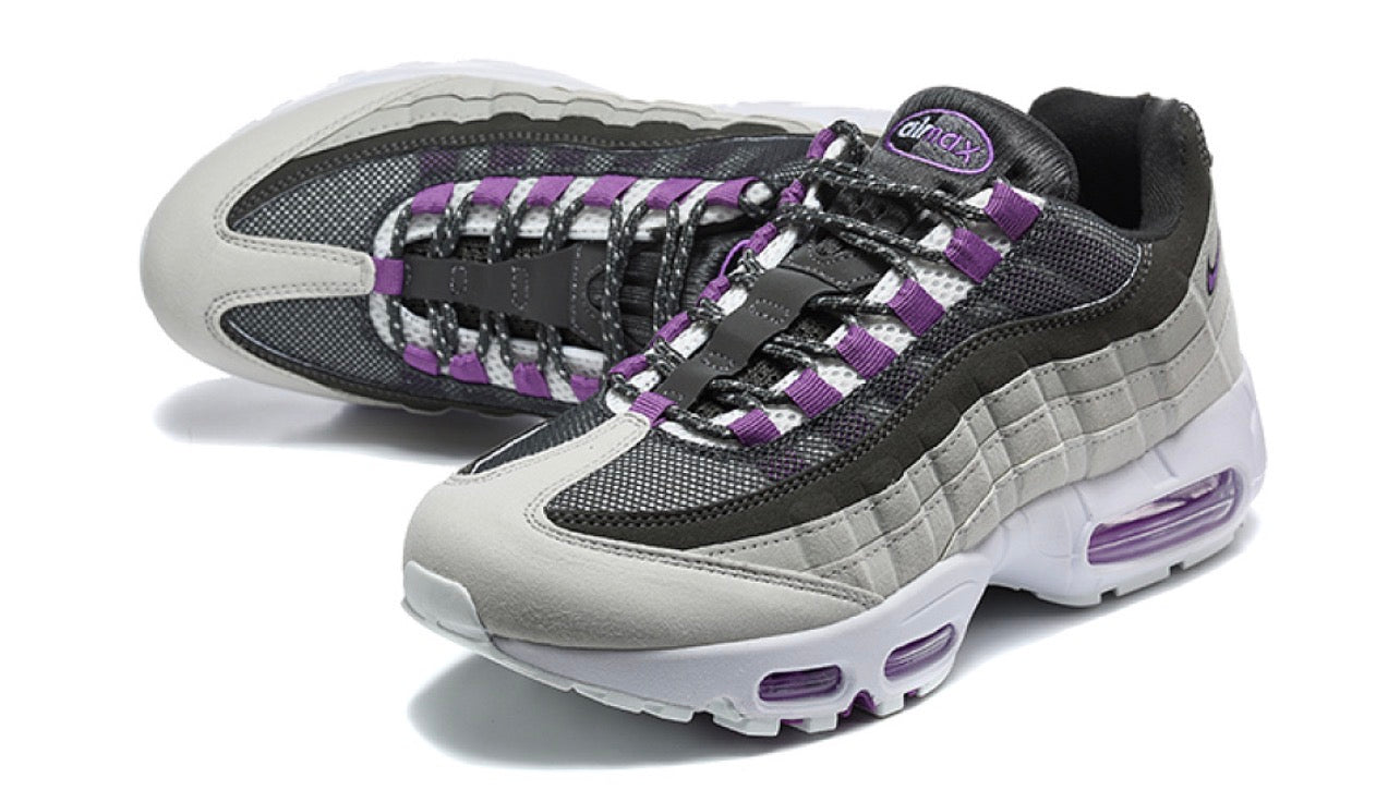 Air Max 95 Grey-Mean Purple